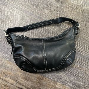 Early 2000s black coach bag